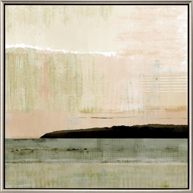 Paragon Blush Horizon I Beige 41 X 41 X 3 Wall Art