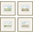 Paragon Afternoon S/4 Green 14 X 15 X 1 Wall Art