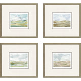 Paragon Afternoon S/4 Green 14 X 15 X 1 Wall Art