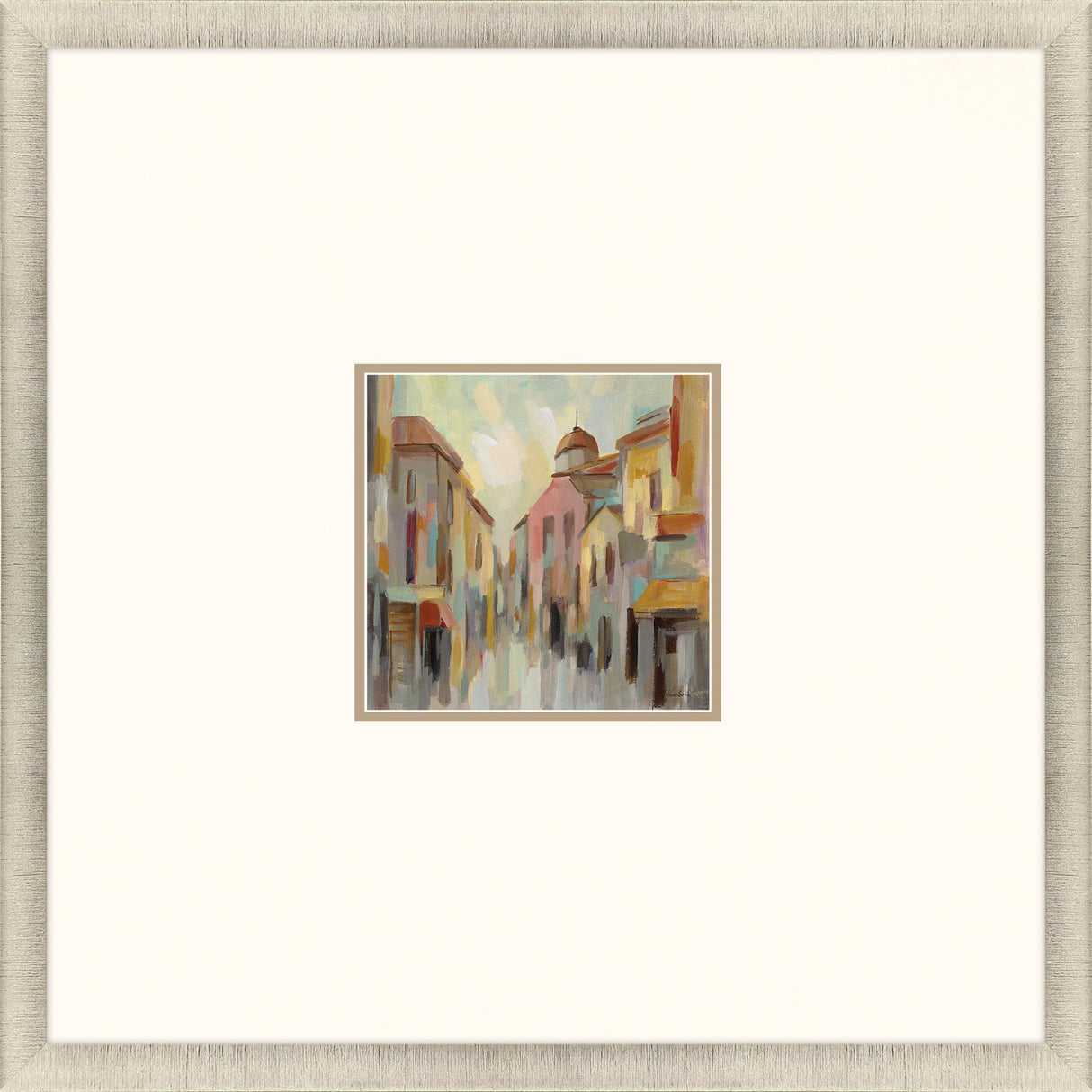 Paragon Pastel Street II Multi 35 X 35 X 2 Wall Art