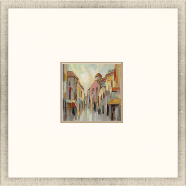 Paragon Pastel Street II Multi 35 X 35 X 2 Wall Art