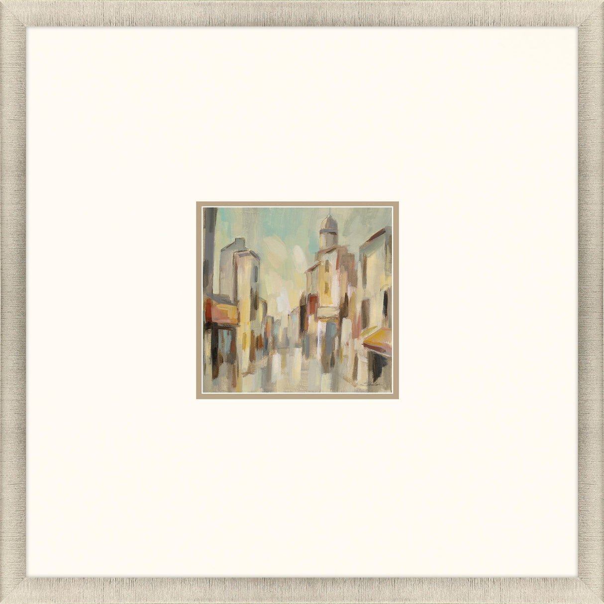 Paragon Pastel Street I Multi 35 X 35 X 2 Wall Art
