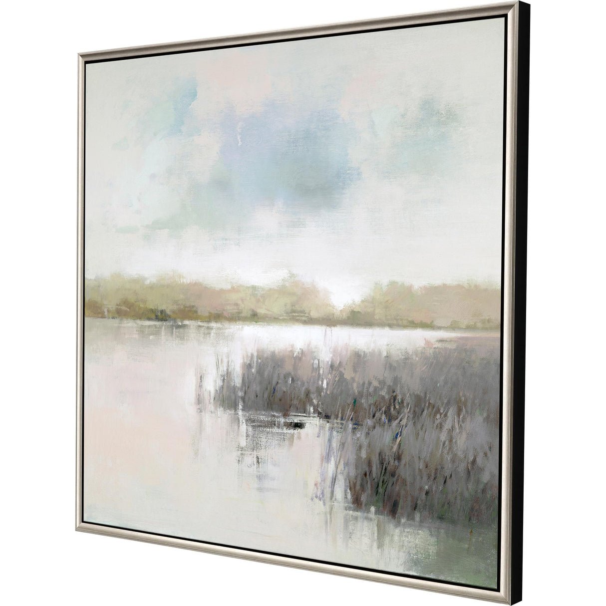 Paragon Dawn Glow Blue 50 X 50 X 3 Wall Art