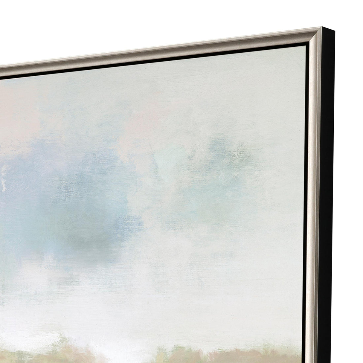Paragon Dawn Glow Blue 50 X 50 X 3 Wall Art