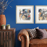 Paragon Corner Flower Stand I Blue 38 X 38 X 3 Wall Art
