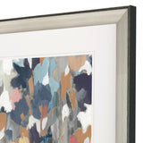 Paragon Corner Flower Stand I Blue 38 X 38 X 3 Wall Art
