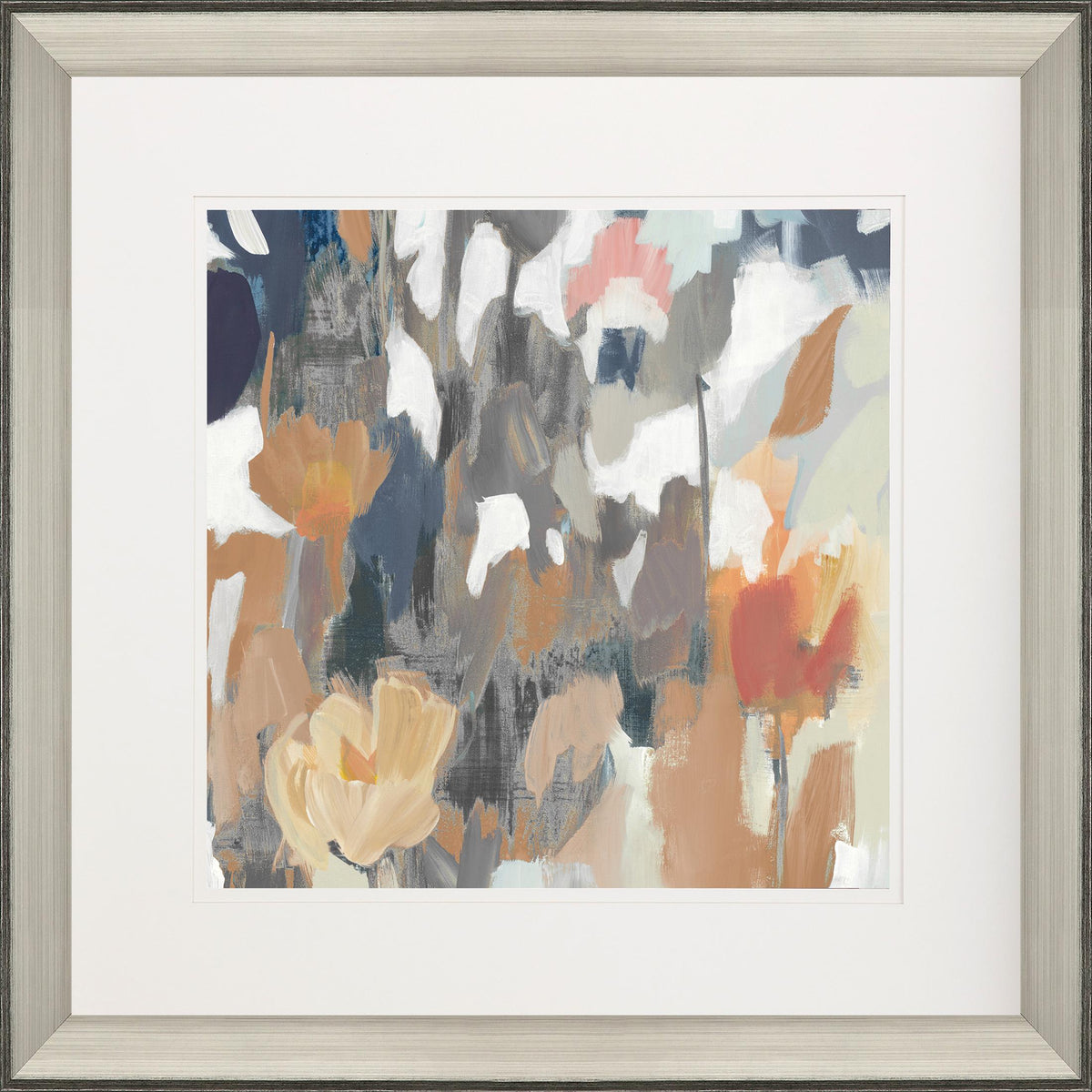 Paragon Corner Flower Stand II Blue 38 X 38 X 3 Wall Art