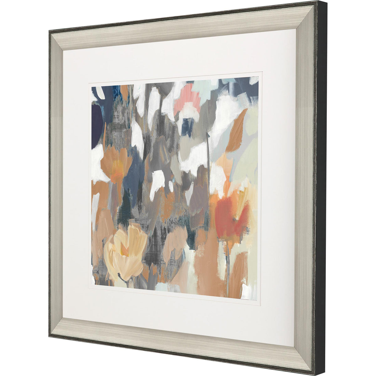Paragon Corner Flower Stand II Blue 38 X 38 X 3 Wall Art