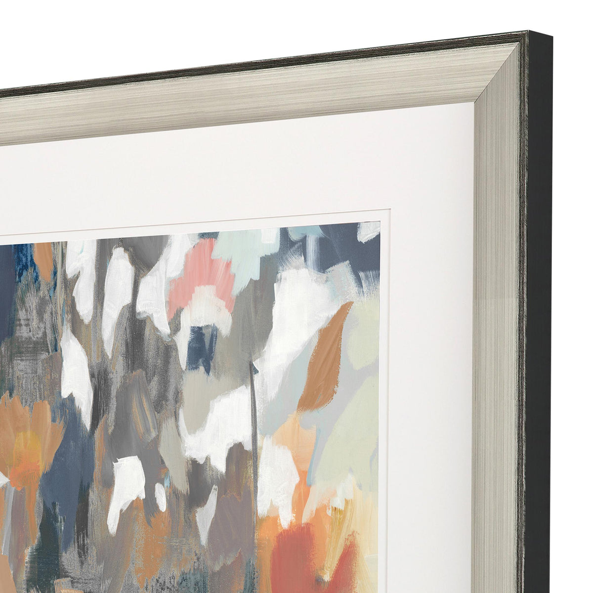 Paragon Corner Flower Stand II Blue 38 X 38 X 3 Wall Art