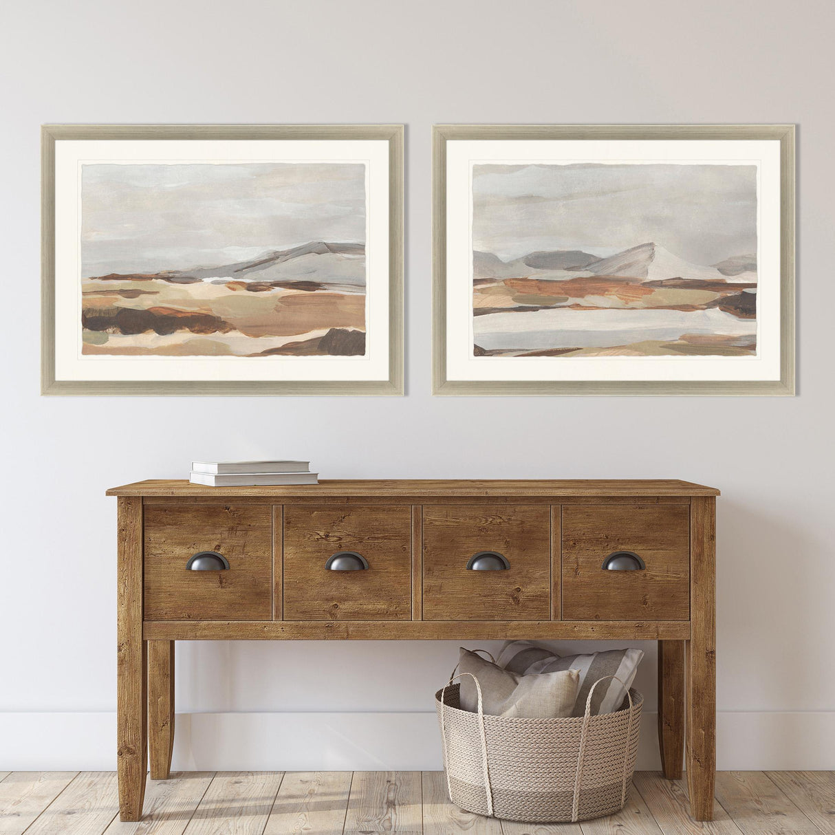 Paragon Dusky Mountain S/2 Gray 26 X 35 X 2 Wall Art