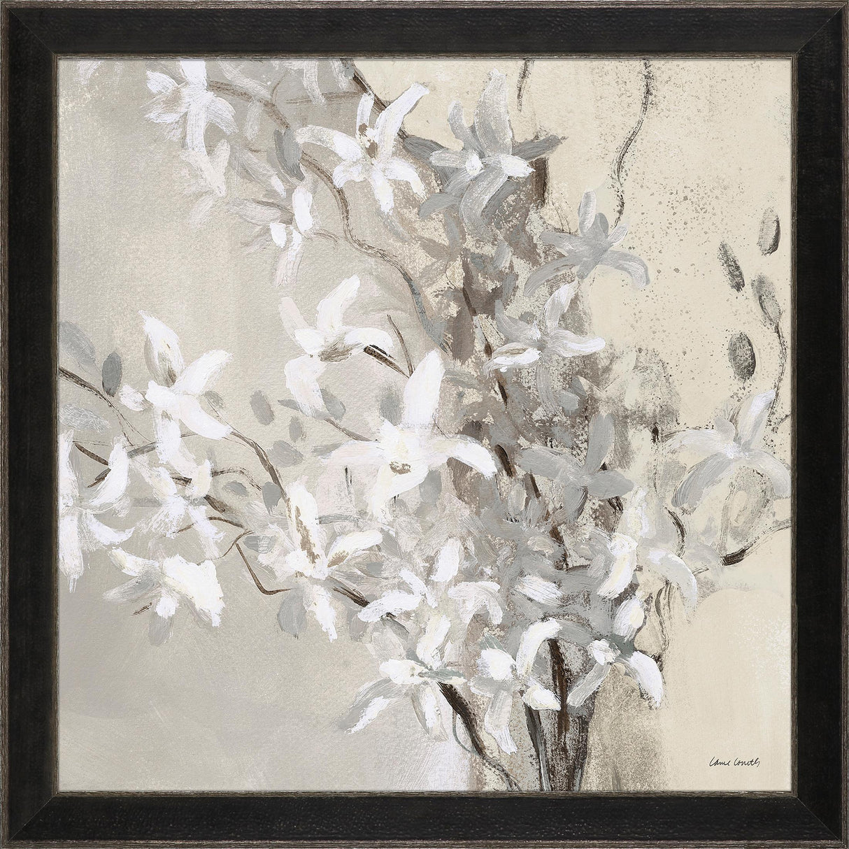 Paragon Misty Orchids I Gray 34 X 34 X 2 Wall Art