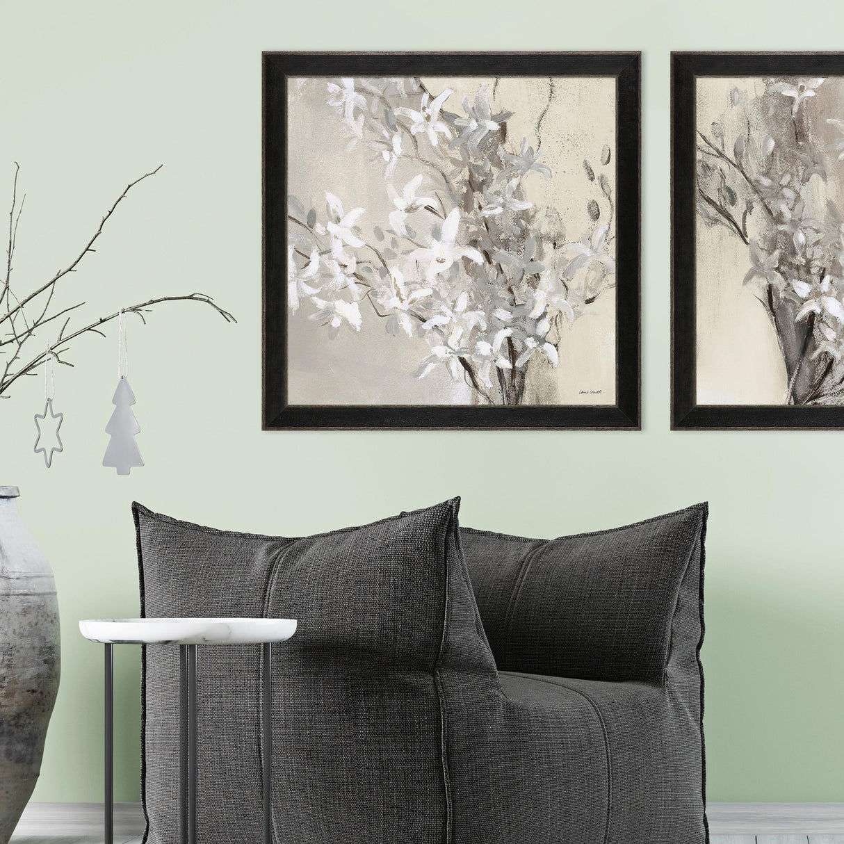 Paragon Misty Orchids I Gray 34 X 34 X 2 Wall Art