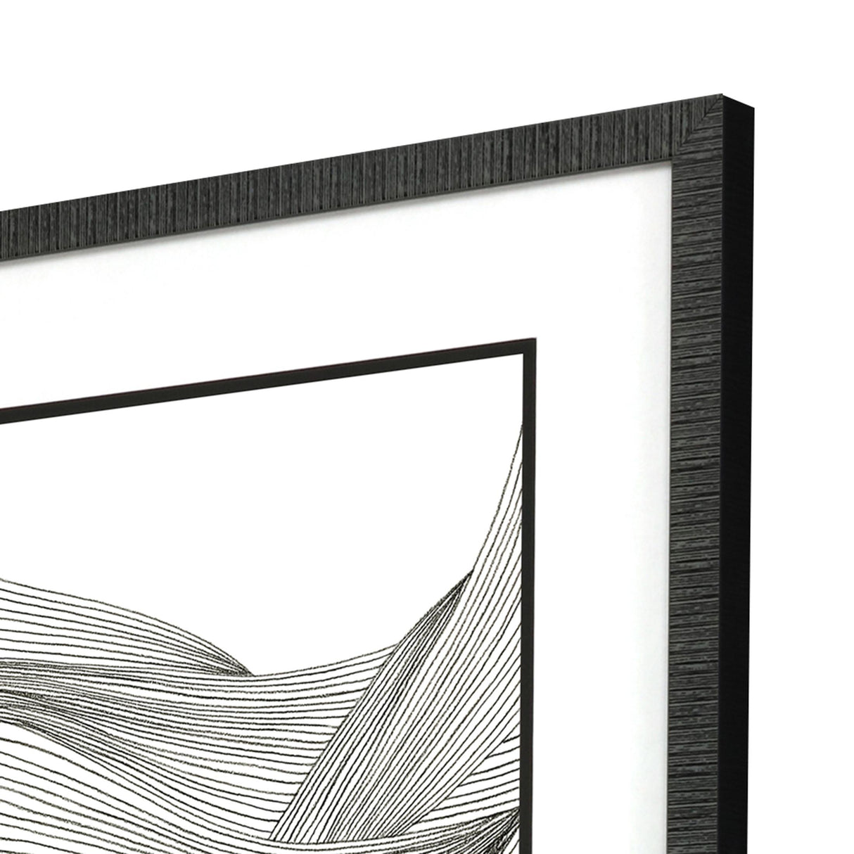 Paragon Linear Acoustic S/4 Black 24 X 20 X 2 Wall Art