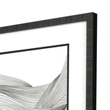 Paragon Linear Acoustic S/4 Black 24 X 20 X 2 Wall Art