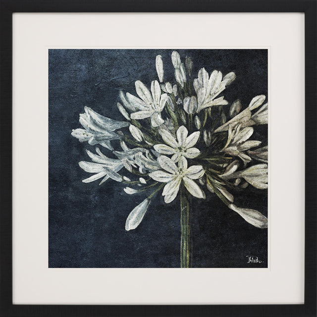 Paragon Midnight Lilies I Black 43 X 43 X 2 Wall Art