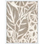 Paragon Mudcloth Foliage I Beige 50 X 38 X 3 Wall Art