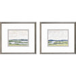 Paragon Waterside Marsh S/2 Blue 16 X 18 X 2 Wall Art
