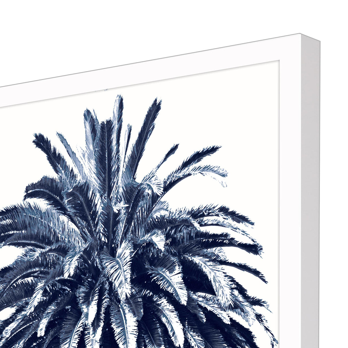 Paragon Palm Tree Blue II Blue 50 X 26 X 3 Wall Art