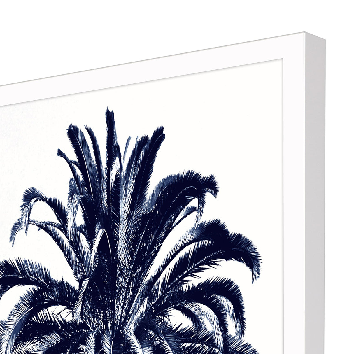 Paragon Palm Tree Blue III Blue 50 X 26 X 3 Wall Art
