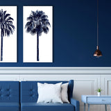 Paragon Palm Tree Blue IV Blue 50 X 26 X 3 Wall Art