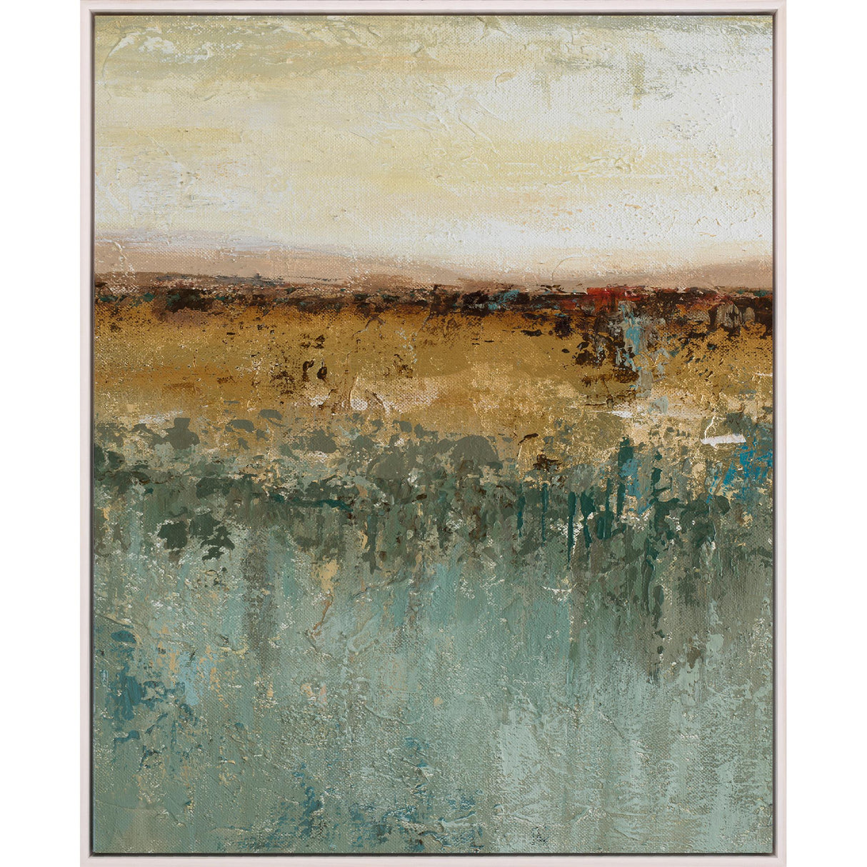 Paragon Antique Contemporary Blue 52 X 42 X 3 Wall Art