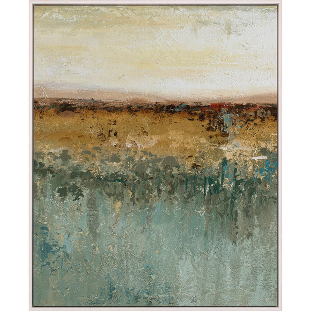 Paragon Antique Contemporary Blue 52 X 42 X 3 Wall Art
