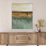 Paragon Antique Contemporary Blue 52 X 42 X 3 Wall Art
