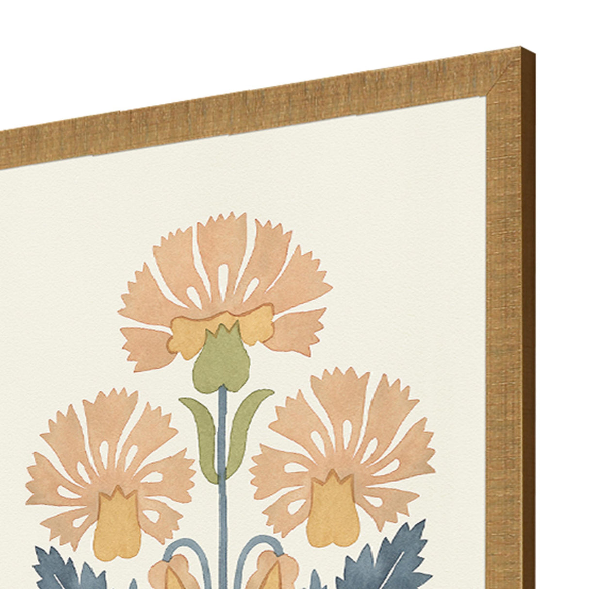 Paragon Folk Flourish S/4 Multi 26 X 20 X 2 Wall Art