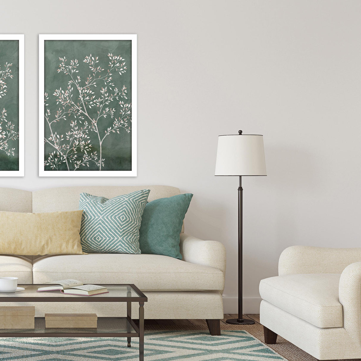 Paragon Delicate Tree II Green 38 X 26 X 3 Wall Art