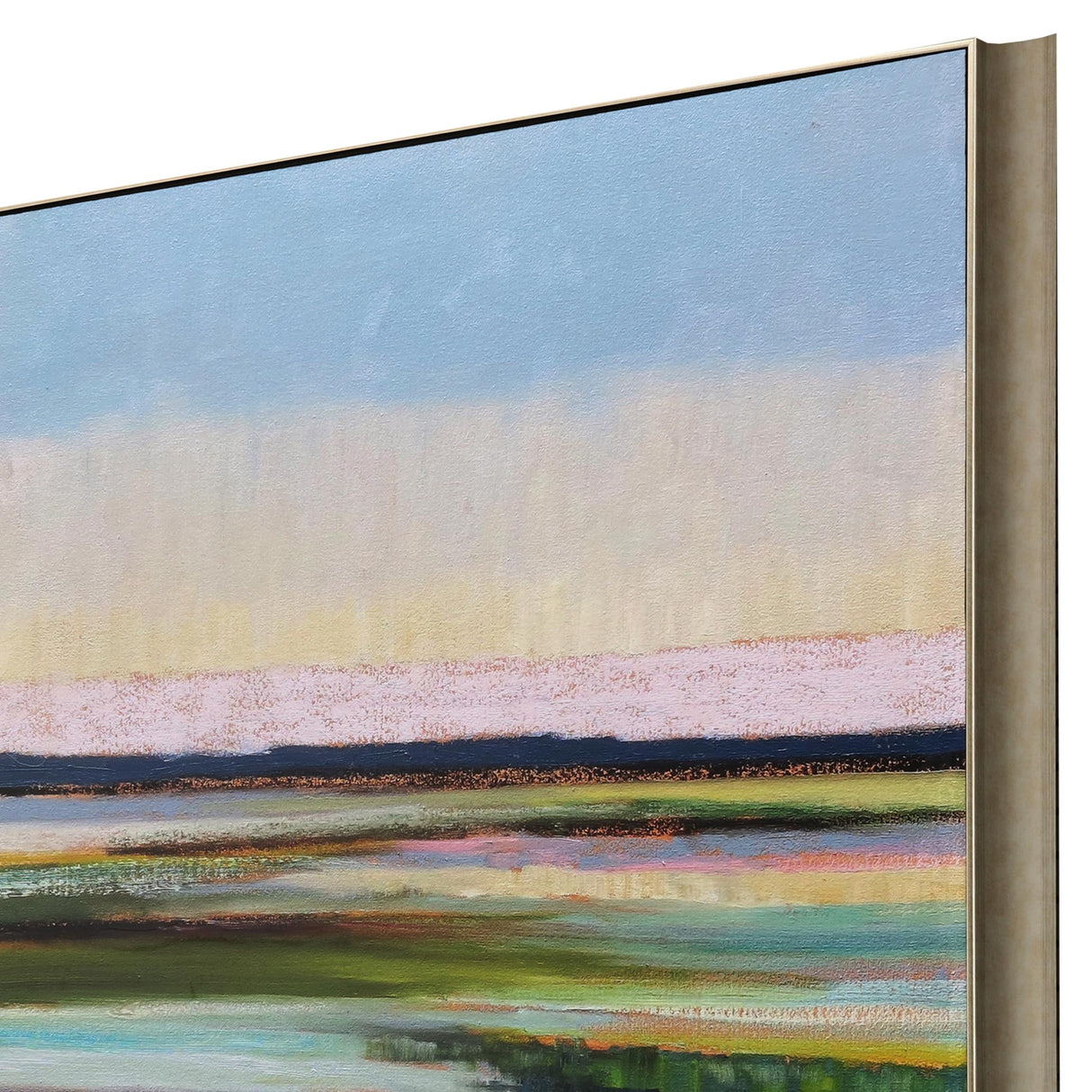 Paragon Tidal Waters Blue 37 X 37 X 3 Wall Art