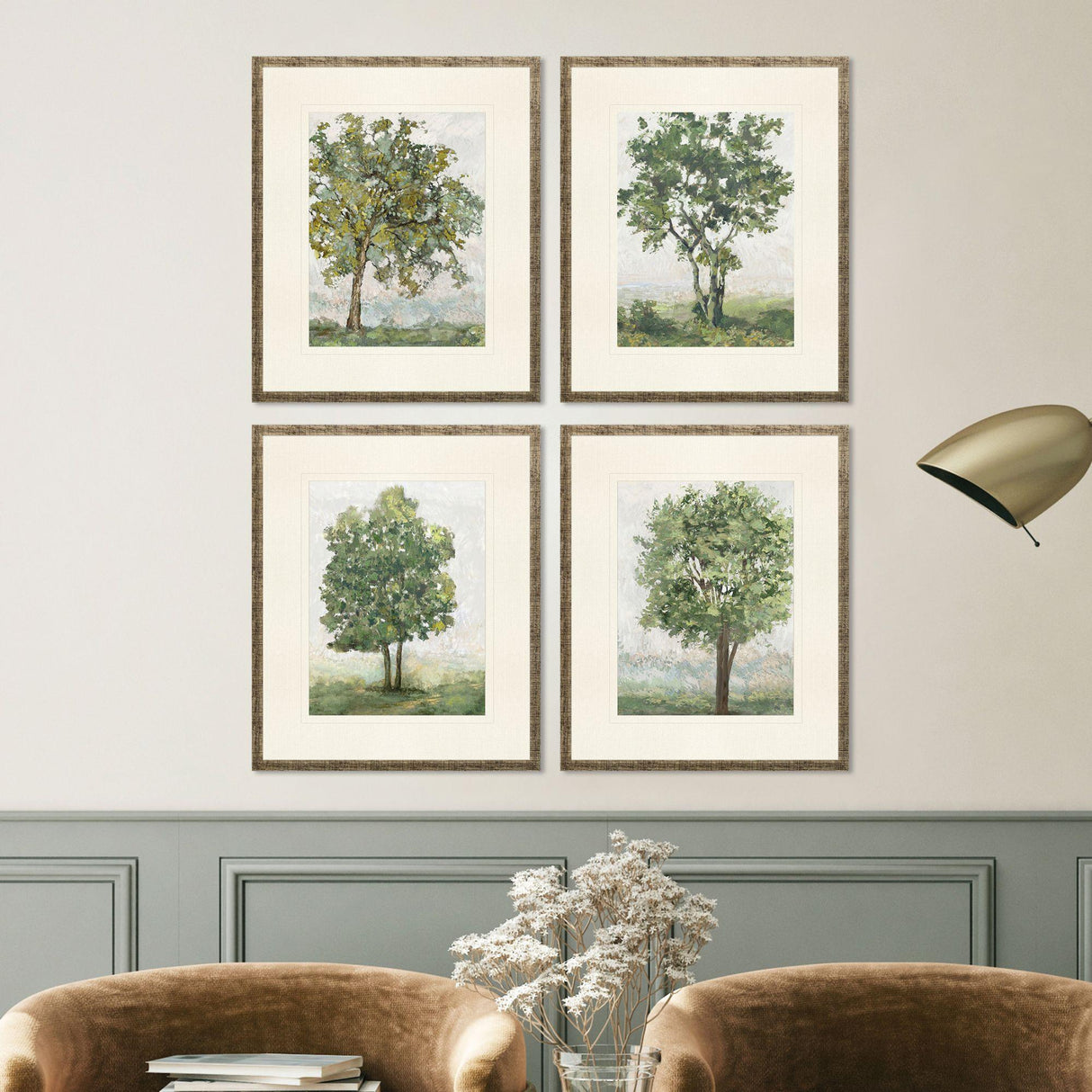 Paragon Countryside Growth S/4 Green 23 X 19 X 1 Wall Art