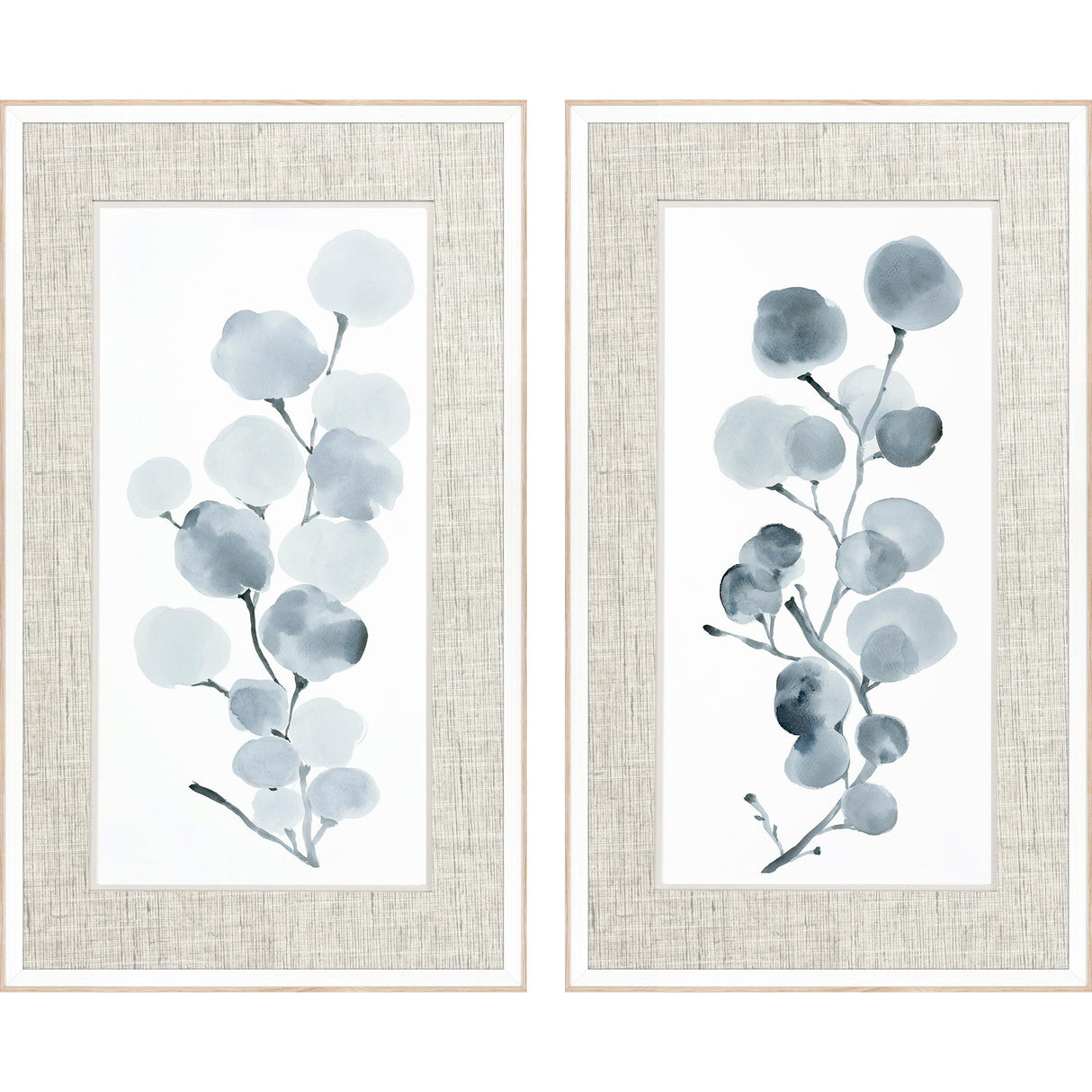 Paragon Gray Botanical S/2 Gray 31 X 19 X 2 Wall Art