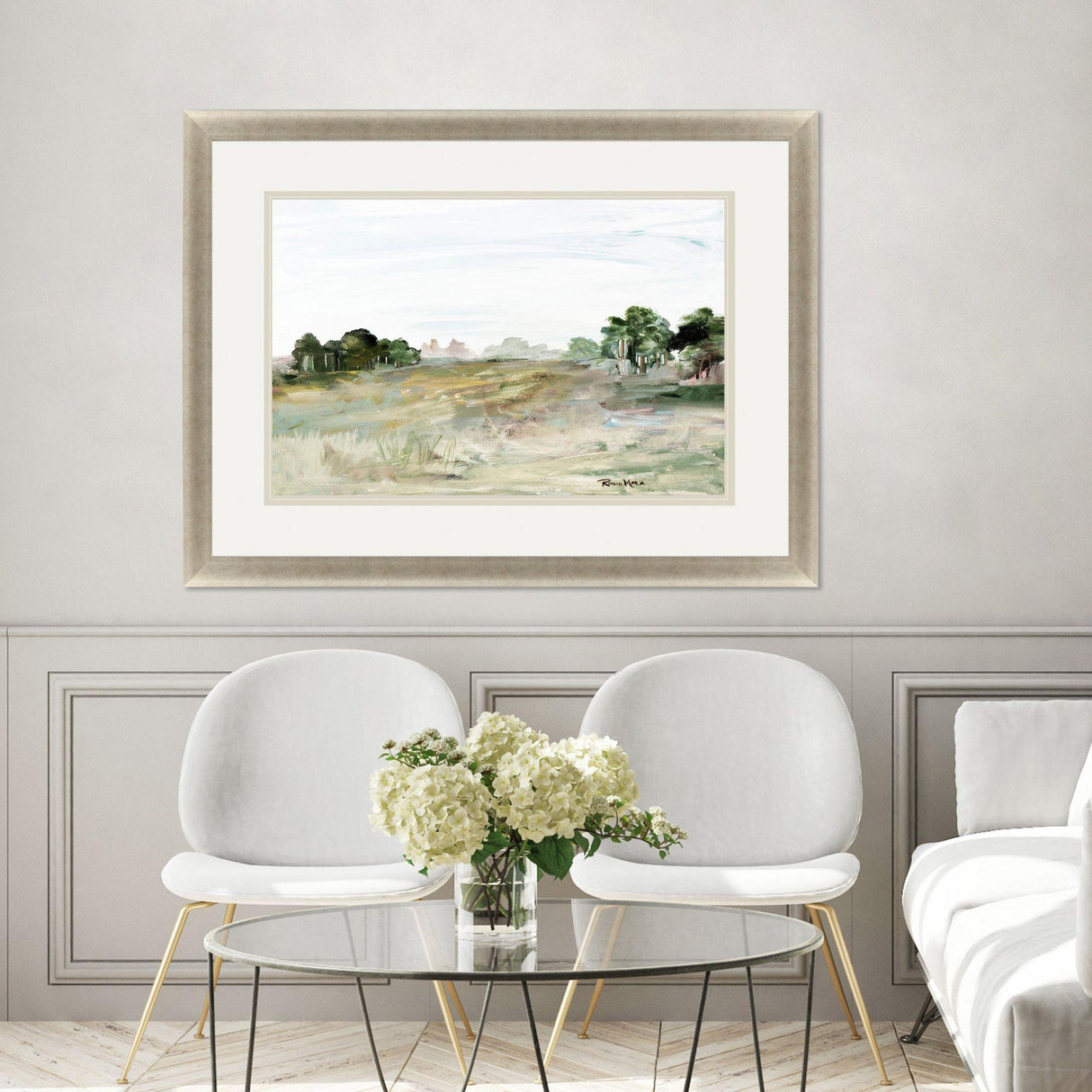 Paragon Relaxing View II Green 41 X 53 X 2 Wall Art
