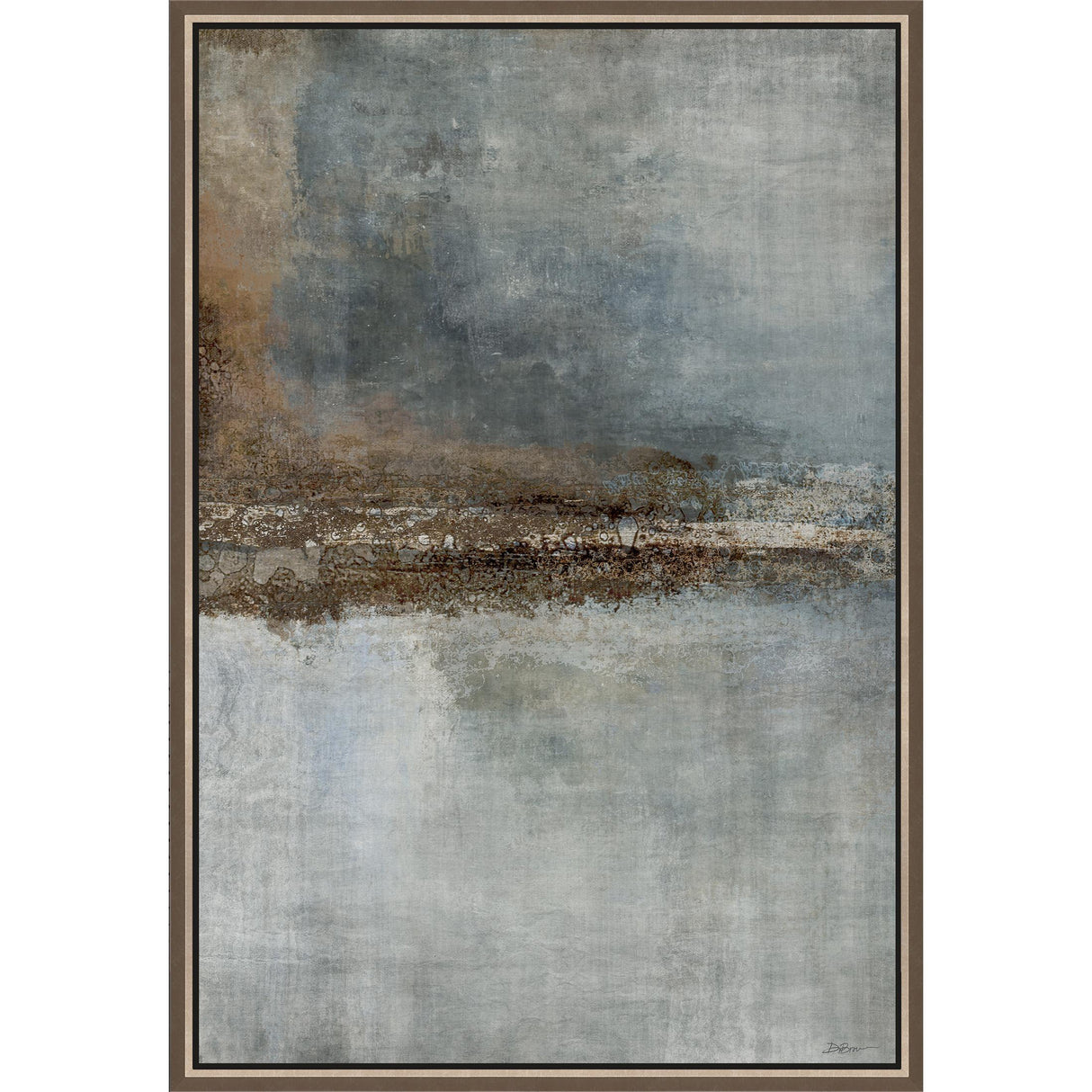 Paragon Wednesday Blue 63 X 43 X 3 Wall Art