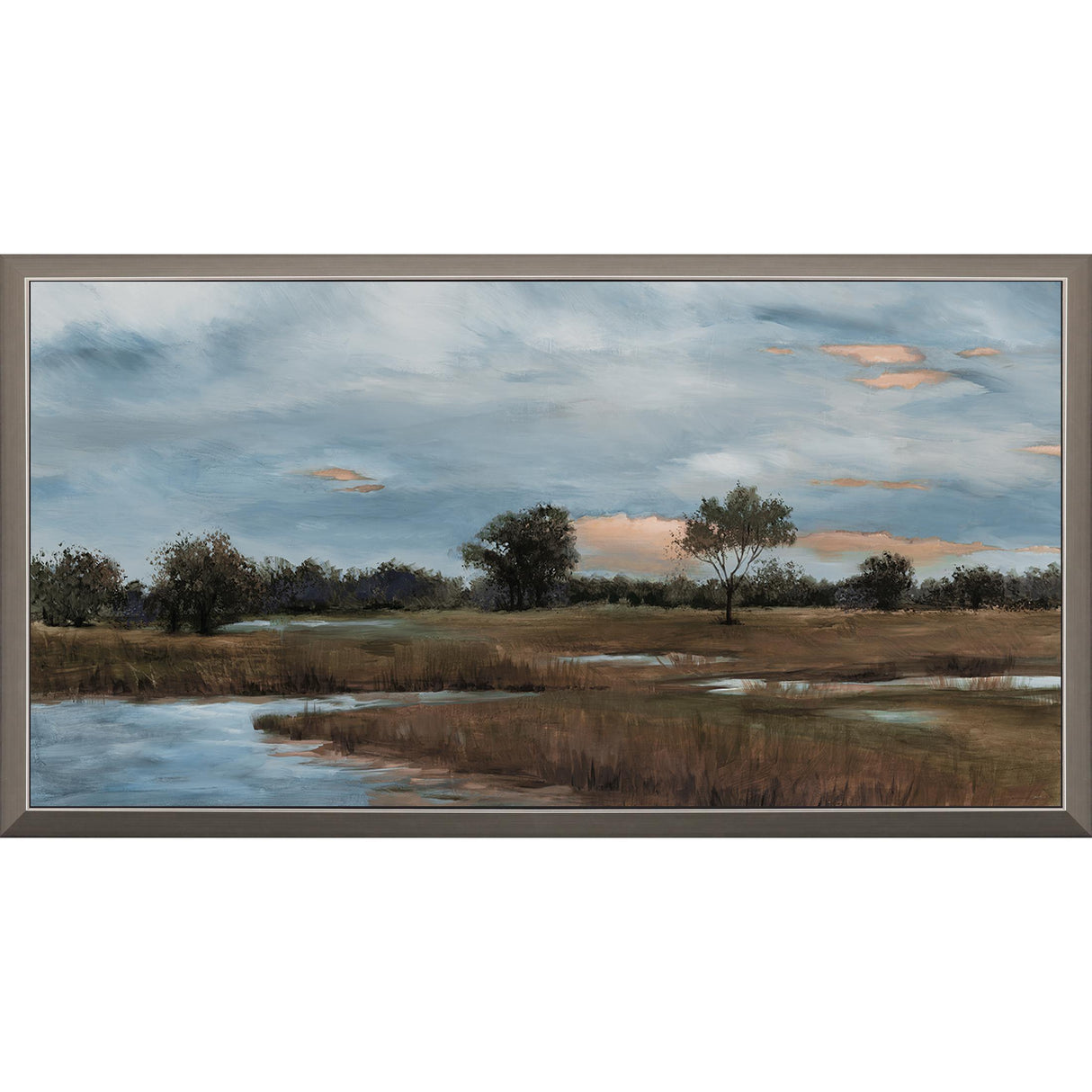 Paragon River Walk Brown 27 X 51 X 2 Wall Art