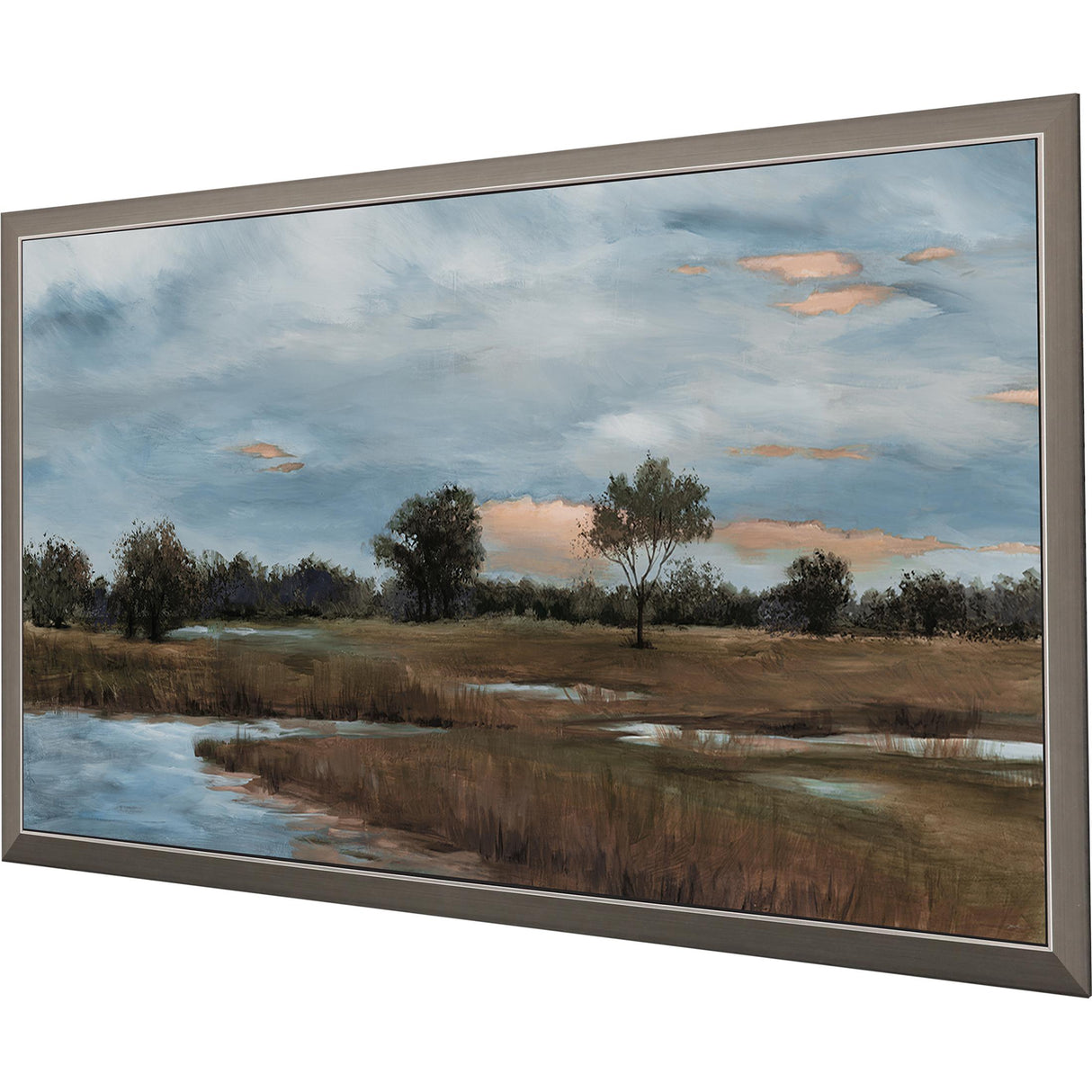 Paragon River Walk Brown 27 X 51 X 2 Wall Art
