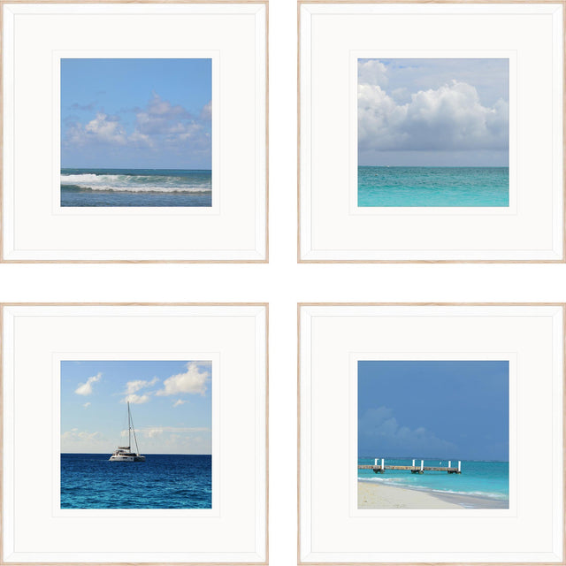 Paragon Ocean Adventures I S/4 Blue 17 X 17 X 2 Wall Art