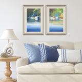 Paragon Light at Metung S/2 Blue 39 X 26 X 2 Wall Art