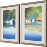 Paragon Light at Metung S/2 Blue 39 X 26 X 2 Wall Art
