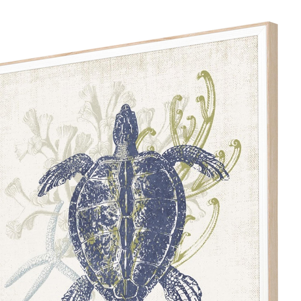 Paragon Coastal Ephemera S/4 Blue 17 X 17 X 2 Wall Art