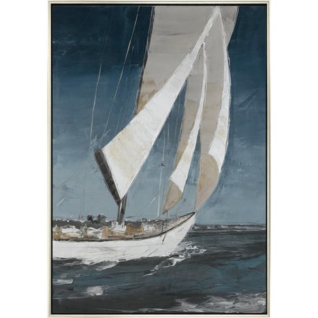 Paragon Home Run Blue 74 X 52 X 3 Wall Art