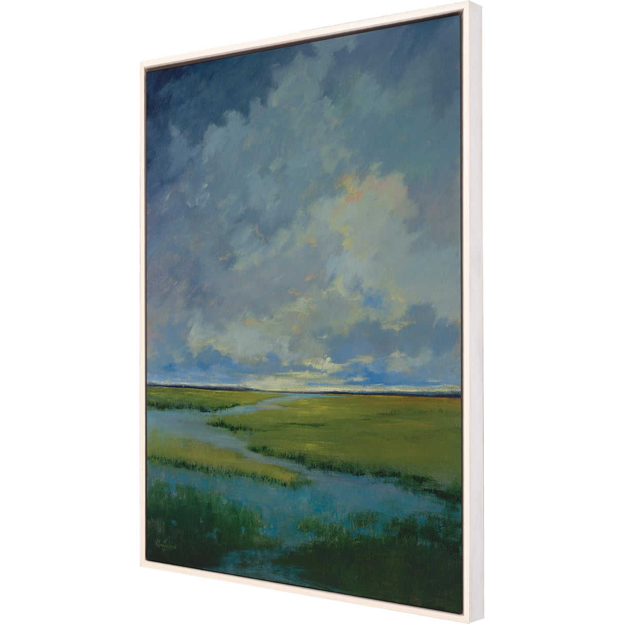 Paragon Quiet Reflection Blue 52 X 42 X 3 Wall Art