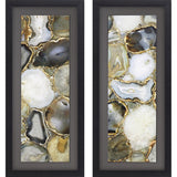 Paragon Agate S/2 Gray 43 X 19 X 2 Wall Art