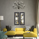 Paragon Agate S/2 Gray 43 X 19 X 2 Wall Art