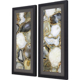 Paragon Agate S/2 Gray 43 X 19 X 2 Wall Art
