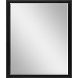 Paragon #374 22 x 28 Beveled Black 30 X 24 X 3 Wall Mirror