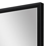 Paragon #374 30 x 72 Beveled Black 74 X 32 X 3 Wall Mirror