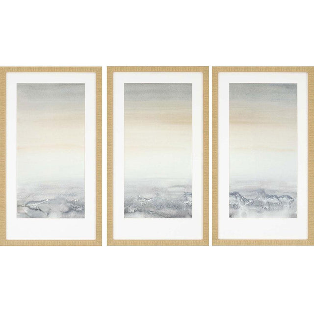 Paragon Sable Island S/3 Gray 32 X 18 X 2 Wall Art