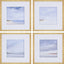 Paragon Shores S/4 Blue 21 X 21 X 2 Wall Art