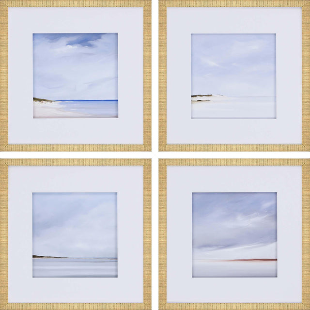 Paragon Shores S/4 Blue 21 X 21 X 2 Wall Art